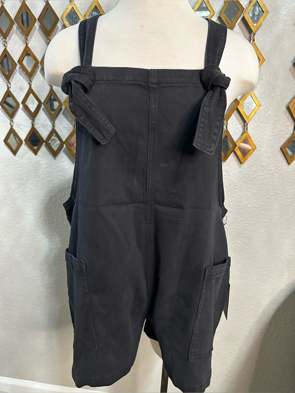 NWT Zenana Denim Short Overalls